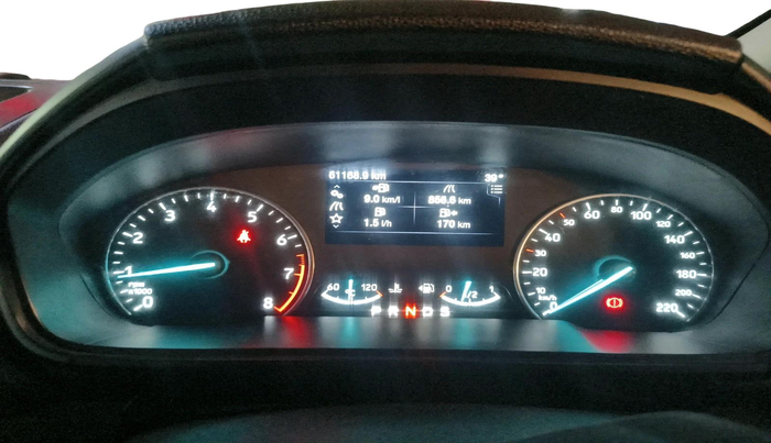 2019 Ford Ecosport TITANIUM + 1.5L PETROL AT, Petrol, Automatic, 61,167 km, interior
