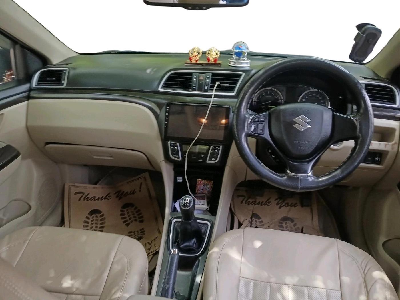 2017 Maruti Ciaz ZETA 1.4  MT PETROL, Petrol, Manual, 58,324 km, interior