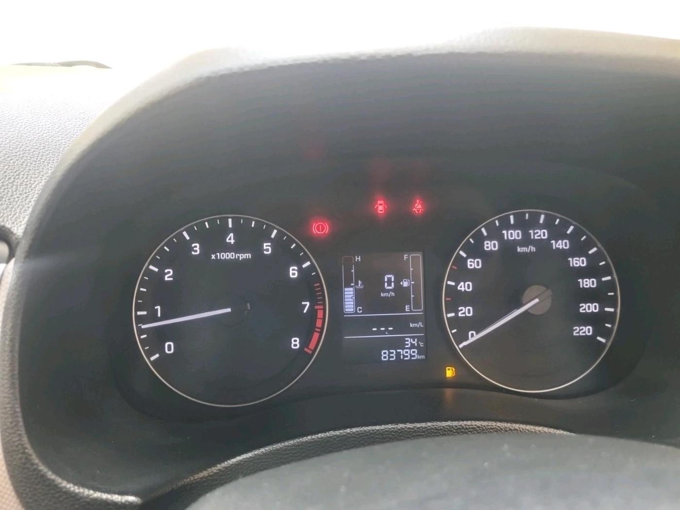 2019 Hyundai Creta E PLUS 1.6 PETROL, Petrol, Manual, 83,799 km, interior