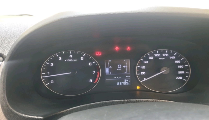 2019 Hyundai Creta E PLUS 1.6 PETROL, Petrol, Manual, 83,799 km, interior