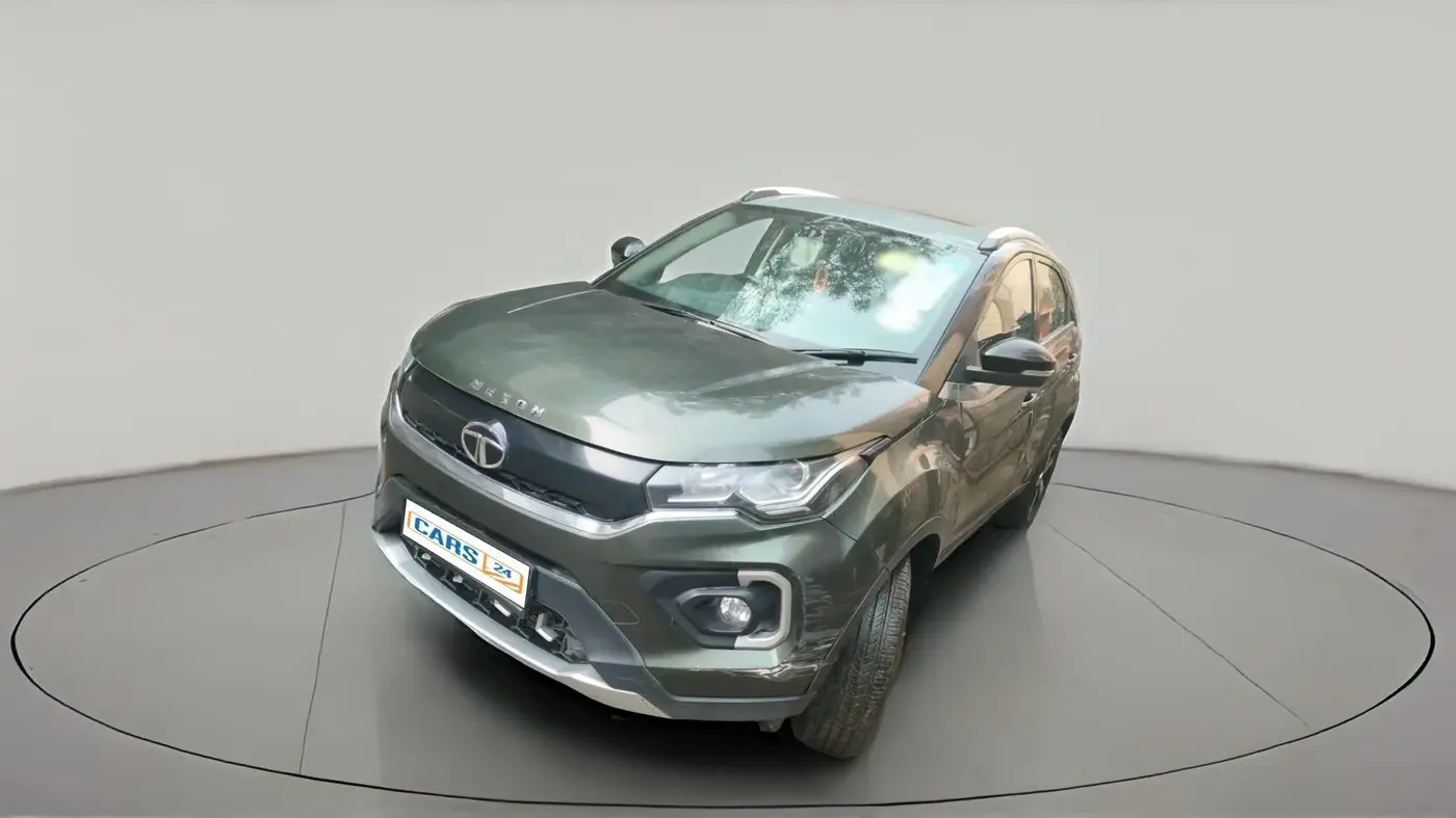 2021 Tata NEXON XZA PLUS (O) PETROL, Petrol, Automatic, 53,612 km, exterior