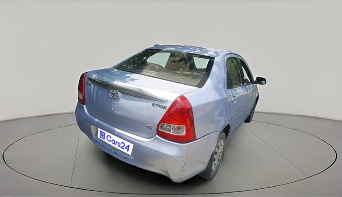 2011 Toyota Etios G, Petrol, Manual, 86,265 km, exterior