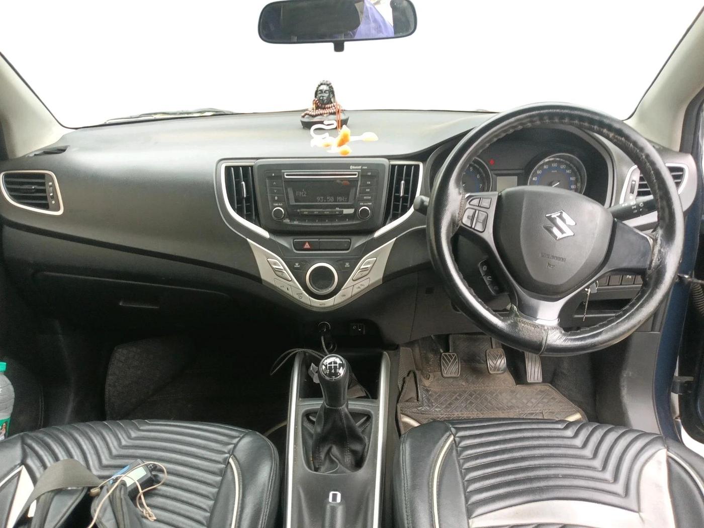 2017 Maruti Baleno DELTA PETROL 1.2, Petrol, Manual, 90,981 km, interior