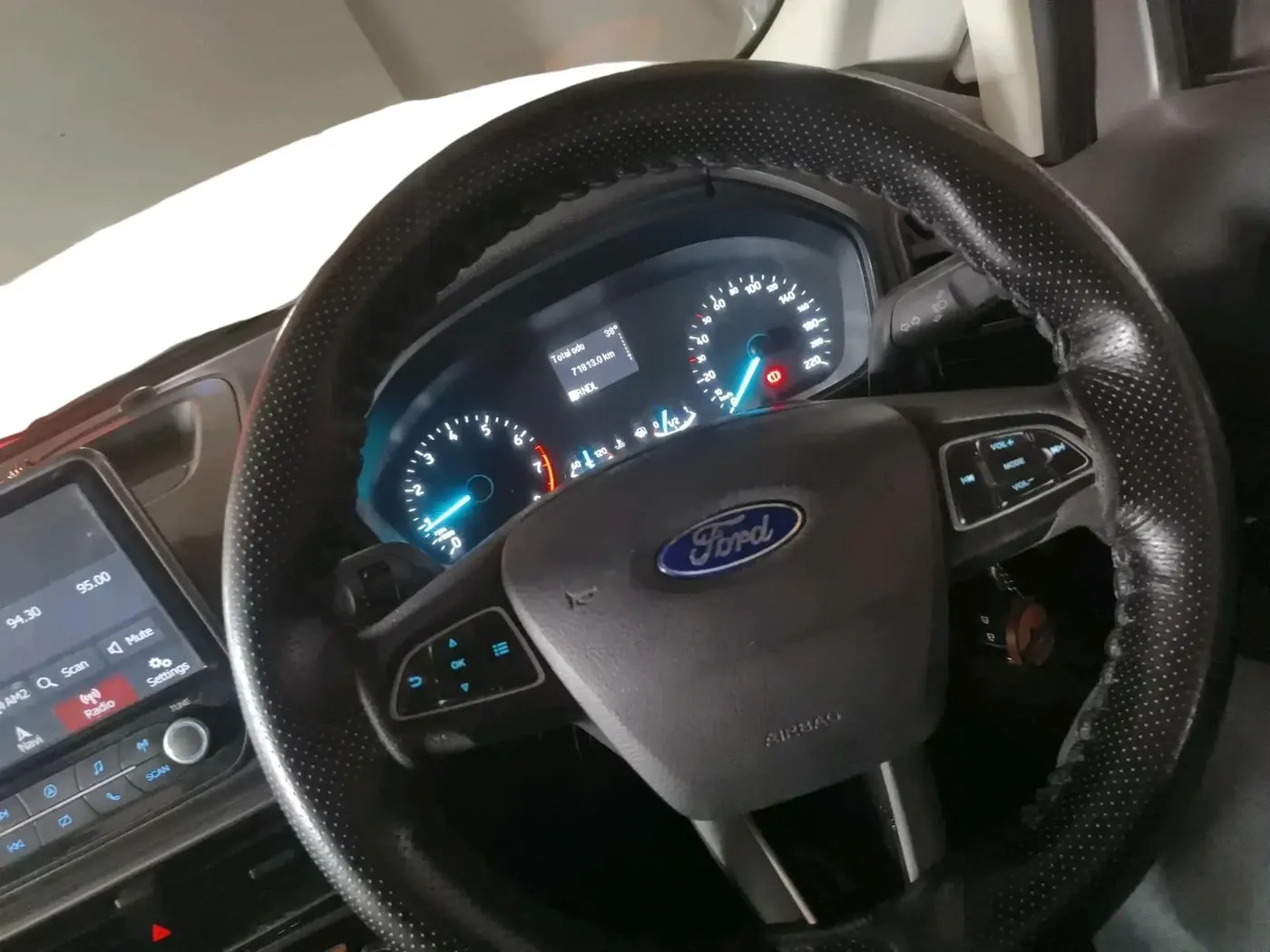 2019 Ford Ecosport TREND + 1.5L PETROL AT, Petrol, Automatic, 91,912 km, interior