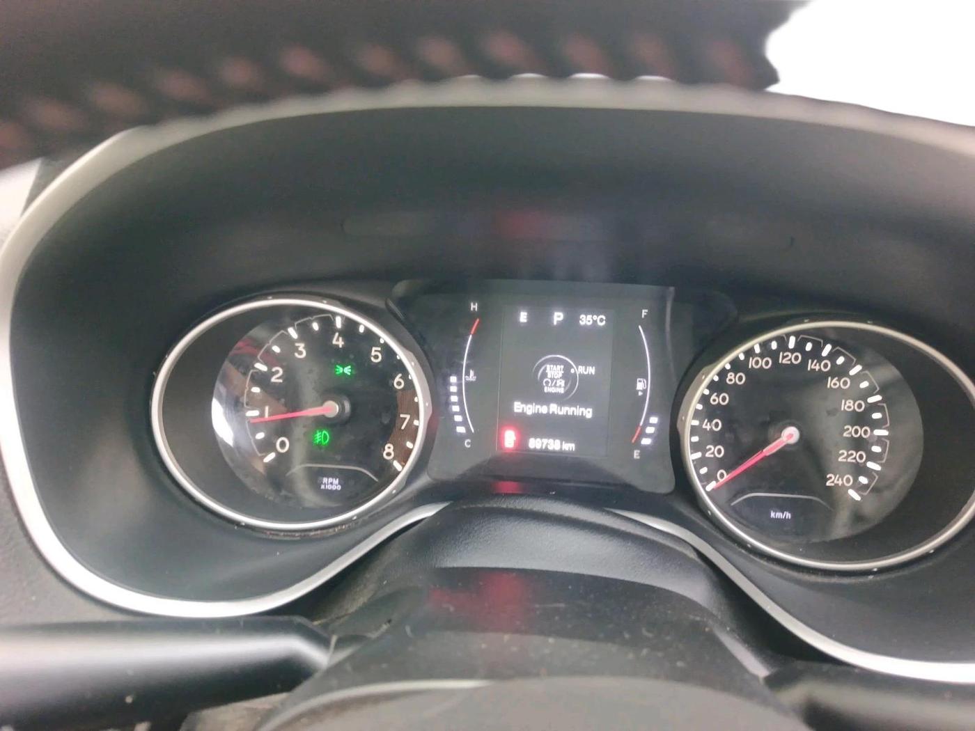 2018 Jeep Compass LIMITED 1.4 PETROL AT, Petrol, Automatic, 89,738 km, interior
