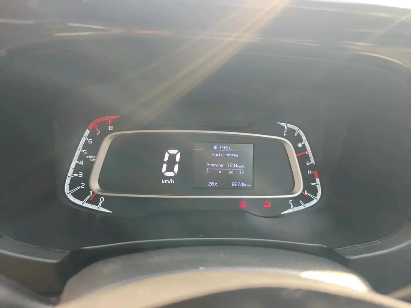 2020 KIA SONET HTE 1.2, Petrol, Manual, 82,746 km, interior