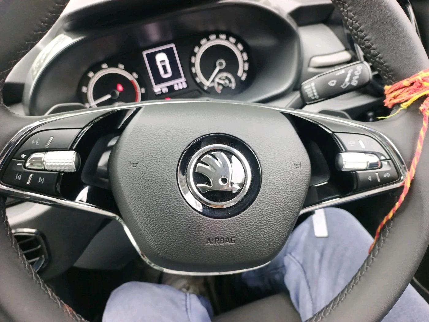 2026 Skoda Kylaq Signature AT, Petrol, Automatic, 730 km, interior