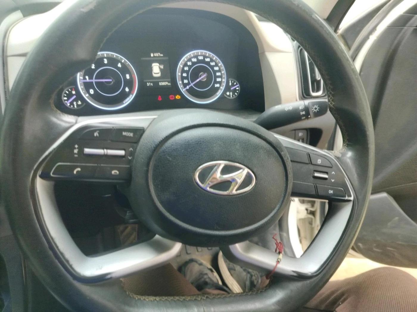 2021 Hyundai Creta E 1.5 DIESEL, Diesel, Manual, 83,809 km, interior
