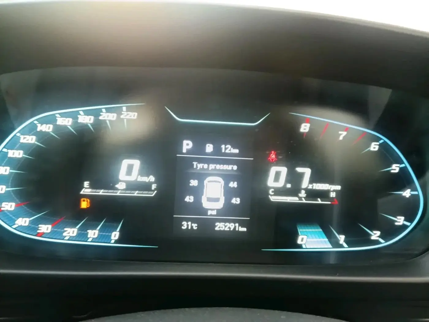2024 Hyundai NEW I20 SPORTZ 1.2 IVT, Petrol, Automatic, 25,291 km, interior