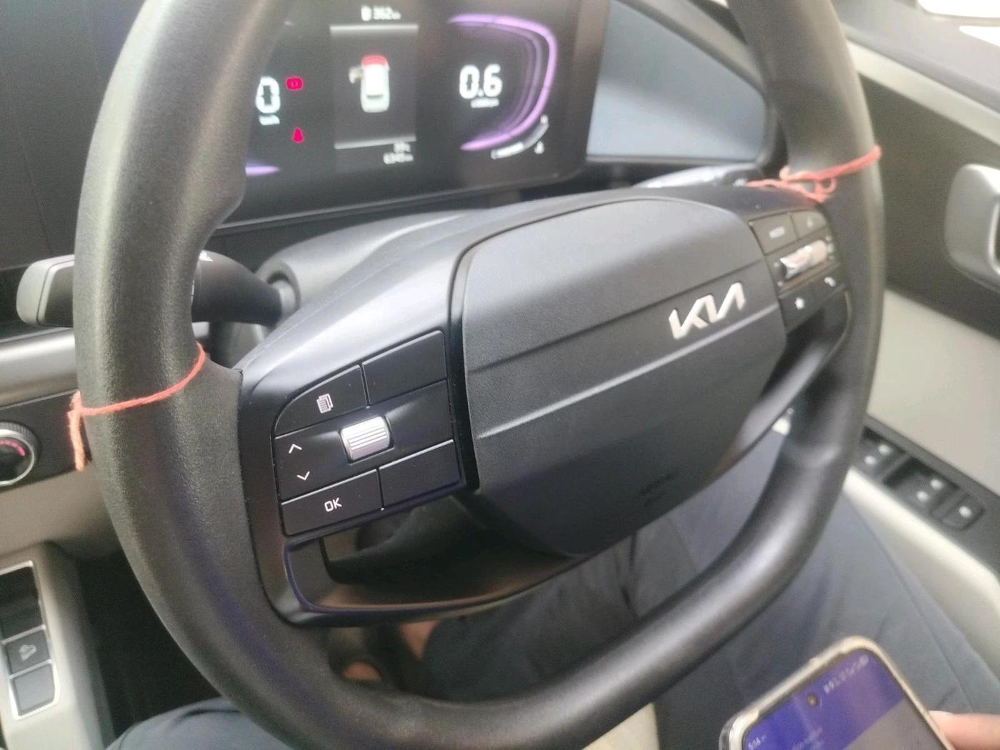 2025 KIA Carens Clavis HTE (O) 1.5 Turbo Petrol MT, Petrol, Manual, 6,345 km, interior