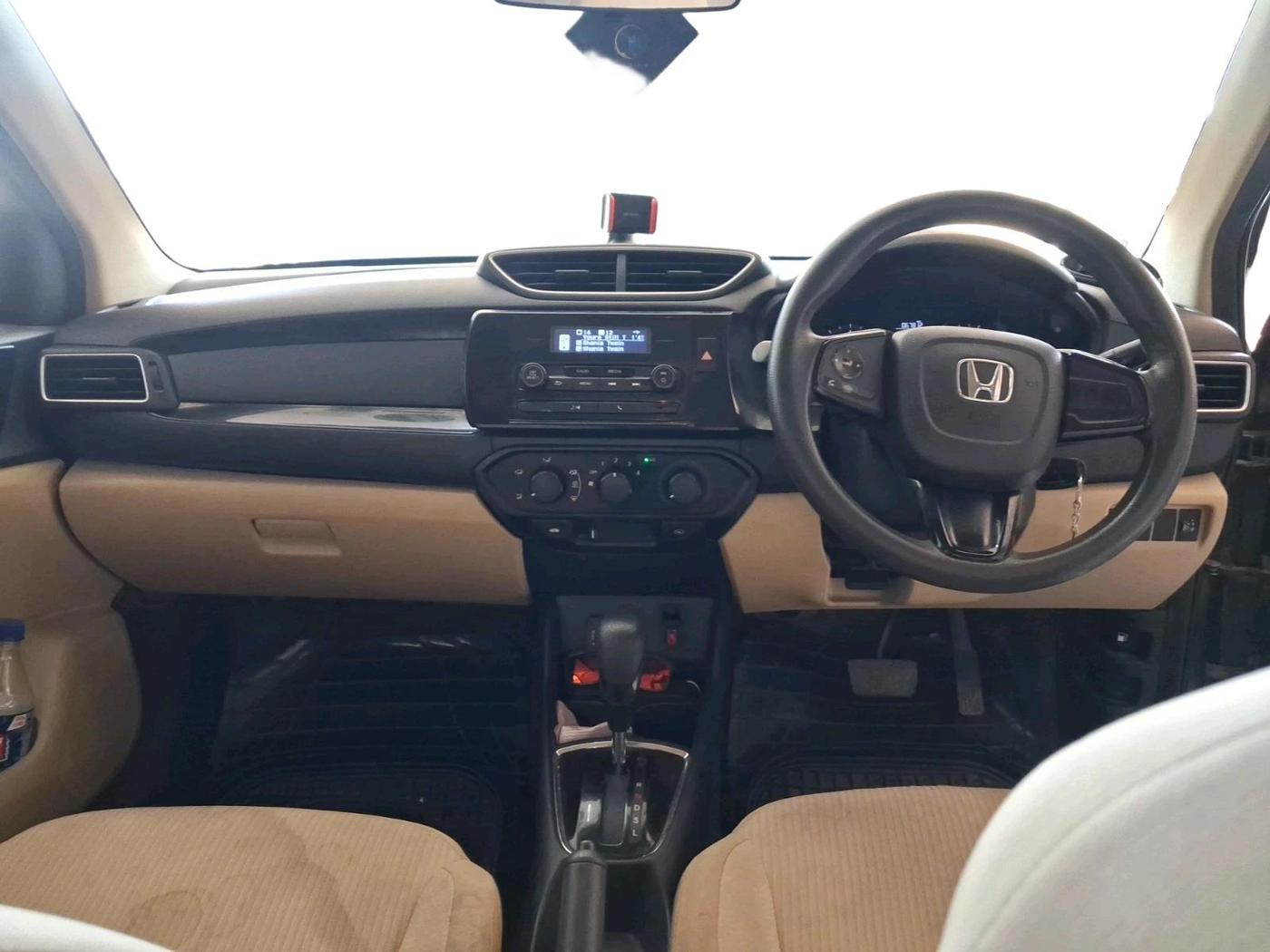 2018 Honda Amaze 1.2L I-VTEC S CVT, Petrol, Automatic, 67,813 km, interior