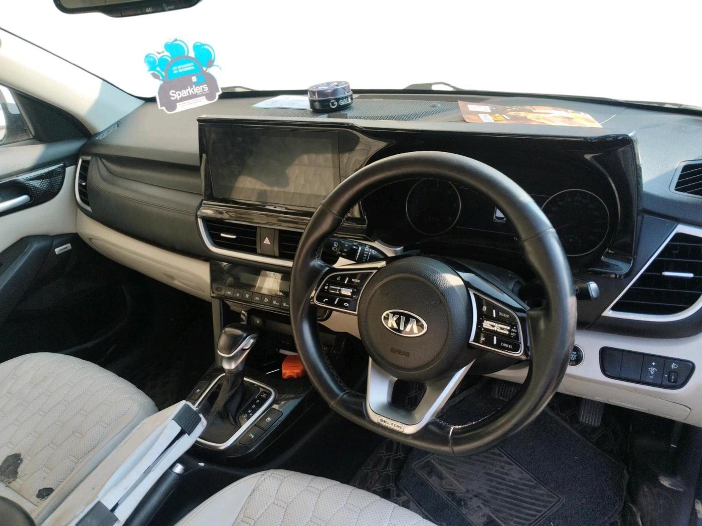 2020 KIA SELTOS HTX PLUS AT1.5 DIESEL, Diesel, Automatic, 1,34,902 km, interior