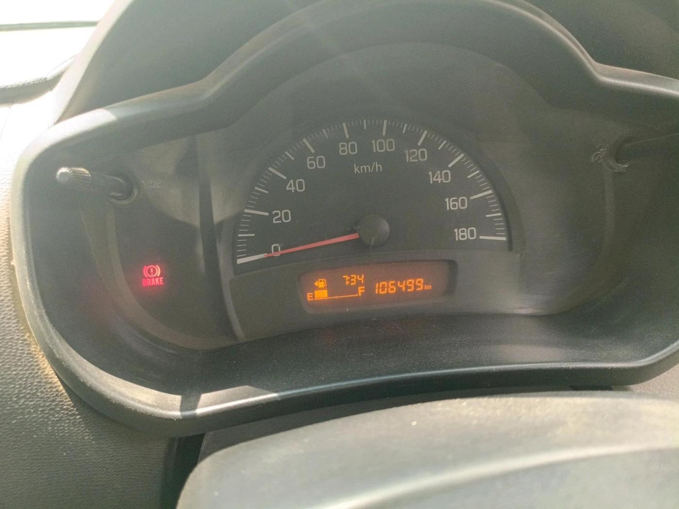 2015 Maruti Celerio VXI, CNG, Manual, 2,28,000 km, interior