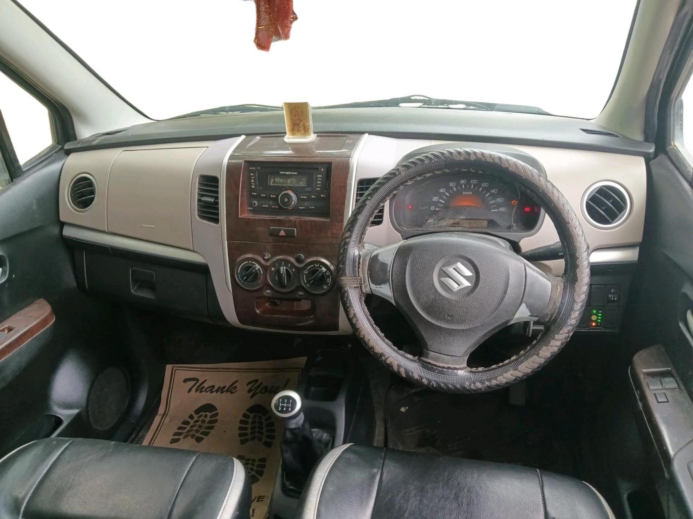 2013 Maruti Wagon R 1.0 LXI CNG, CNG, Manual, 1,62,020 km, interior