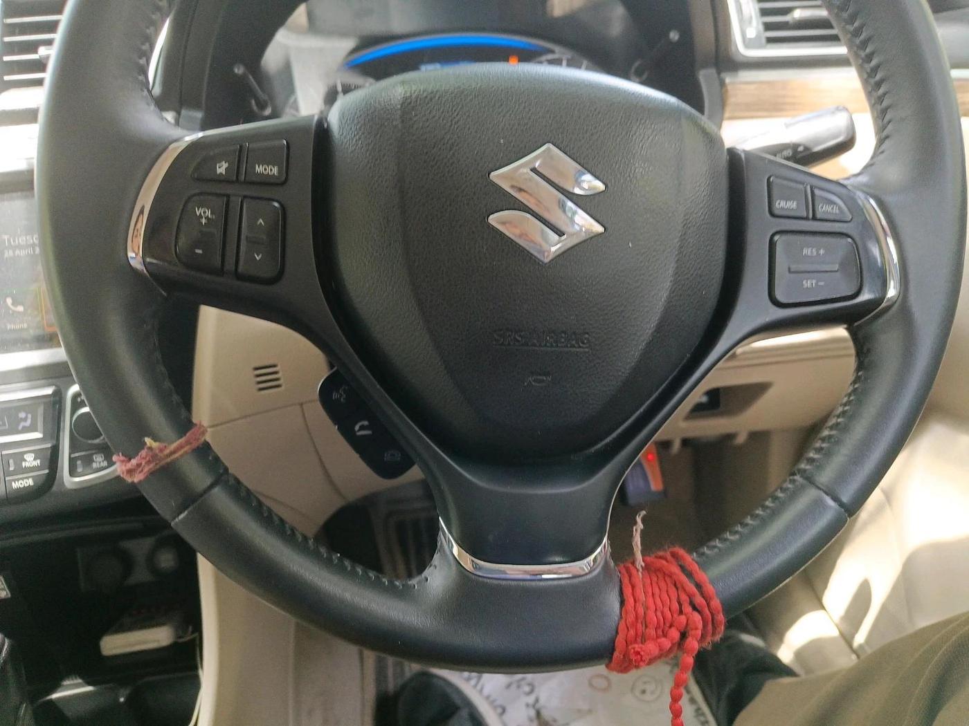 2024 Maruti Ciaz ALPHA  AT 1.5 SHVS PETROL, Petrol, Automatic, 7,75,000 km, interior