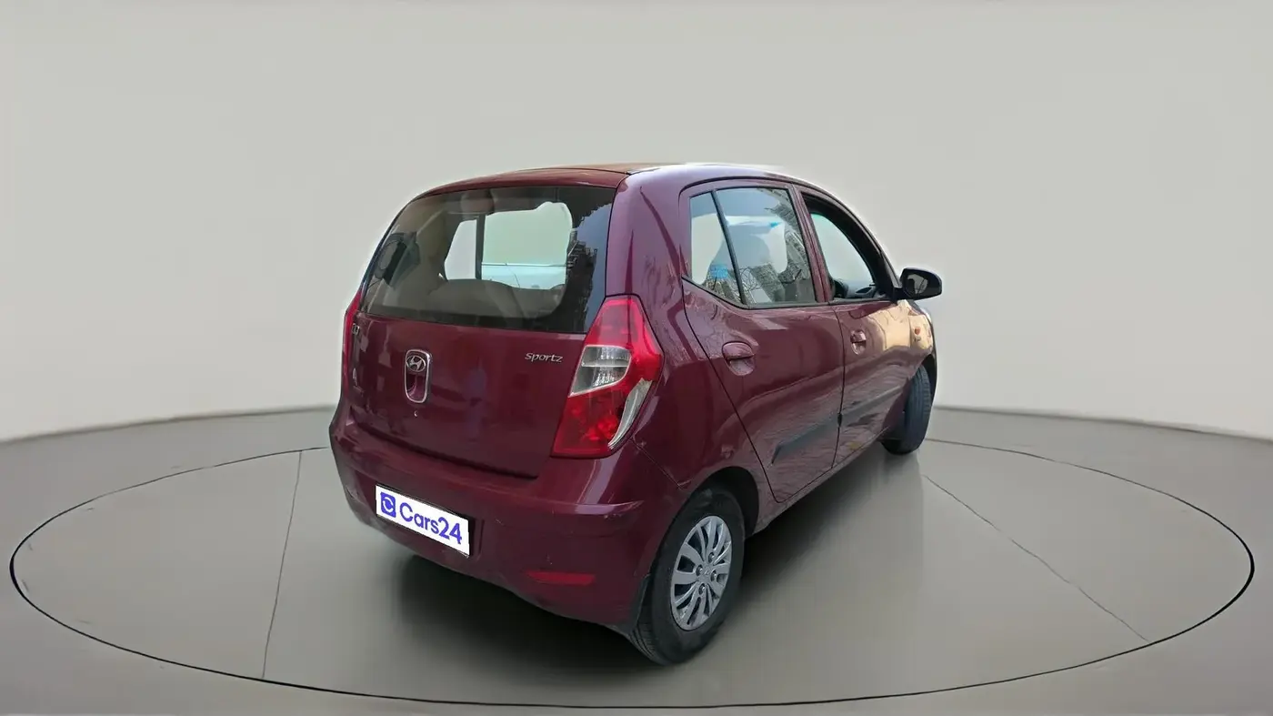 2013 Hyundai i10 SPORTZ 1.1, Petrol, Manual, 68,262 km, exterior