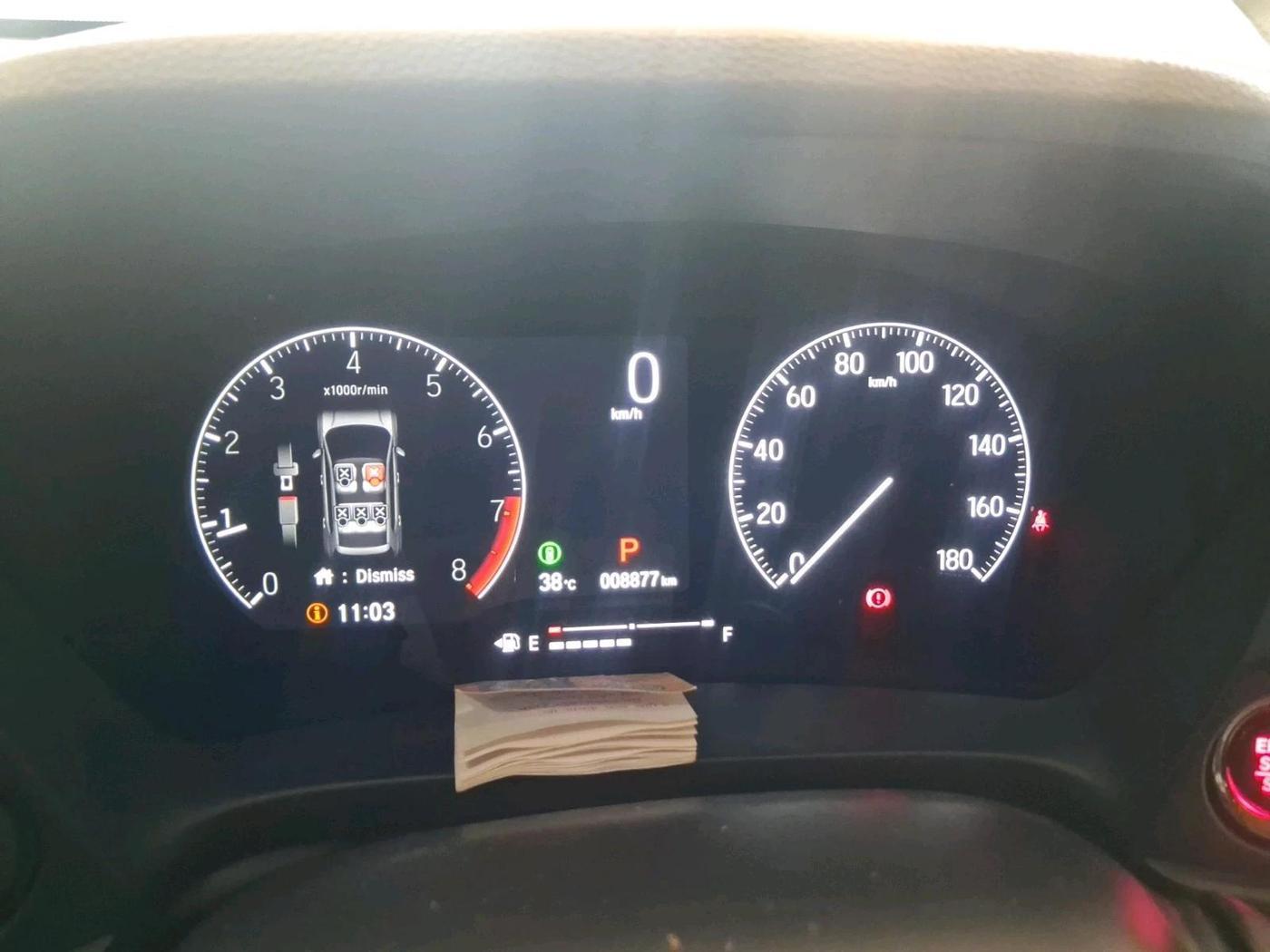 2025 Honda ELEVATE ZX CVT Black Edition, Petrol, Automatic, 8,877 km, interior