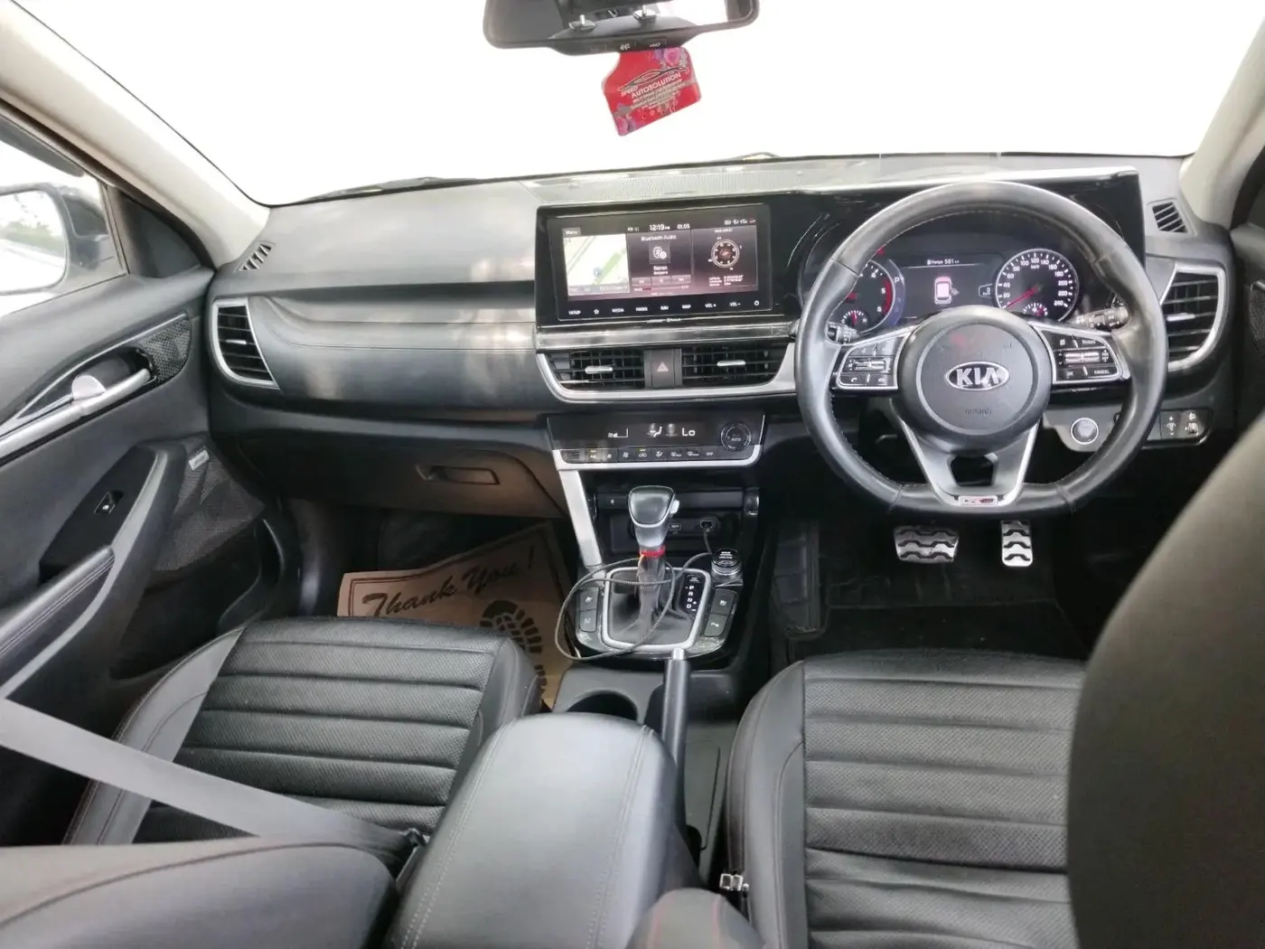 2020 KIA SELTOS GTX PLUS AT 1.5 DIESEL, Diesel, Automatic, 74,195 km, interior