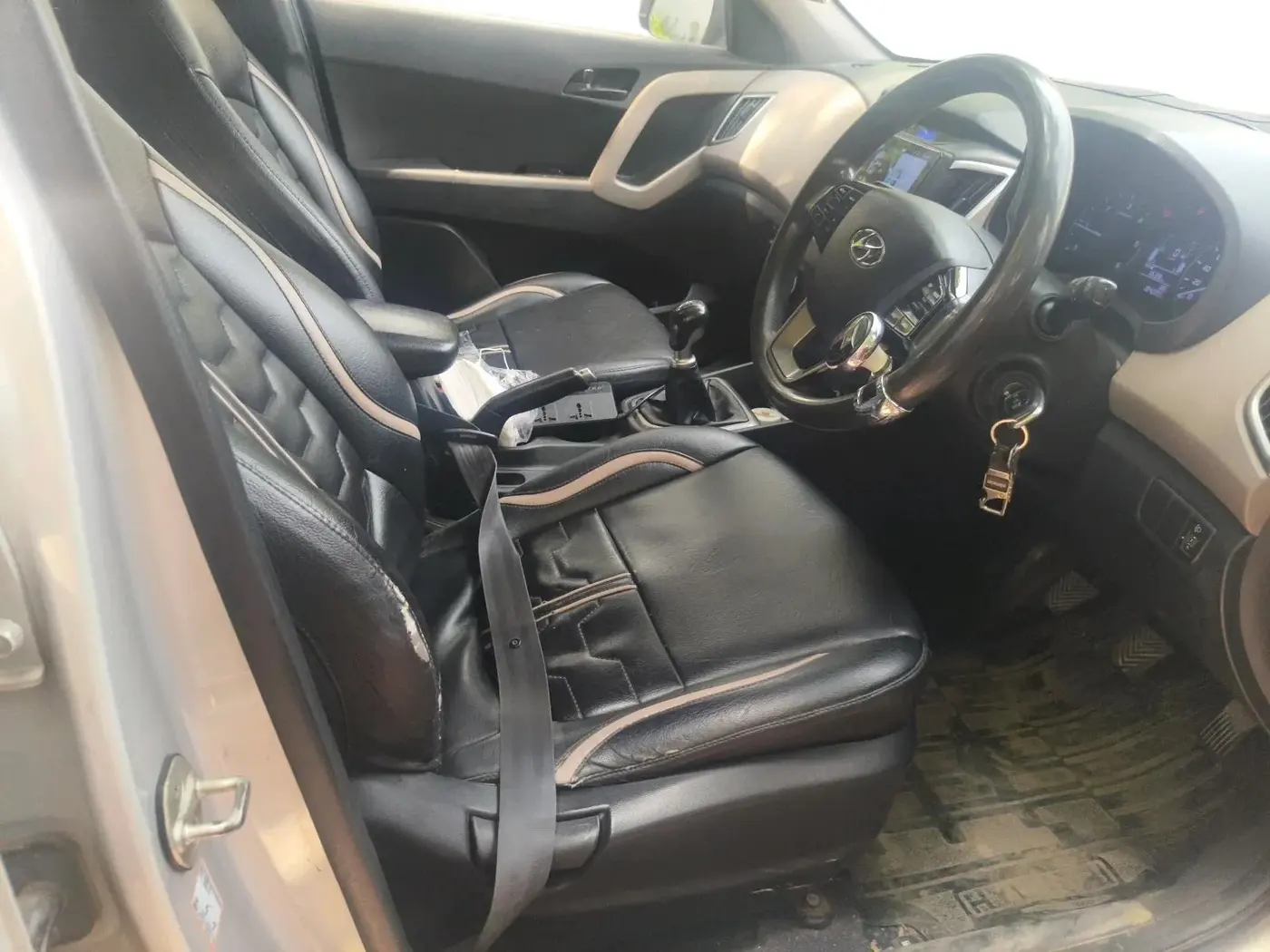 2017 Hyundai Creta E PLUS 1.4 DIESEL, Diesel, Manual, 1,84,222 km, interior
