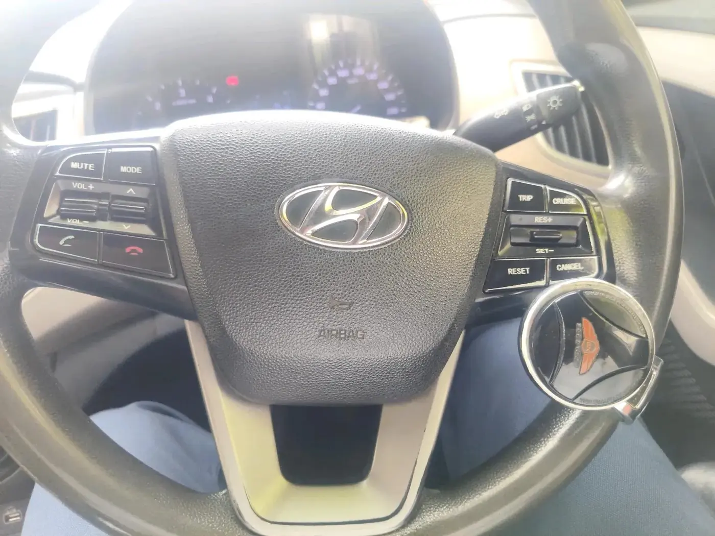 2017 Hyundai Creta E PLUS 1.4 DIESEL, Diesel, Manual, 1,84,222 km, interior