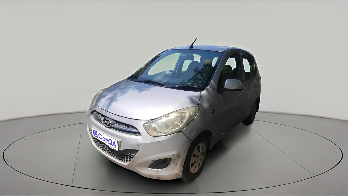 2011 Hyundai i10 SPORTZ 1.2 AT, CNG, Automatic, 95,870 km, exterior