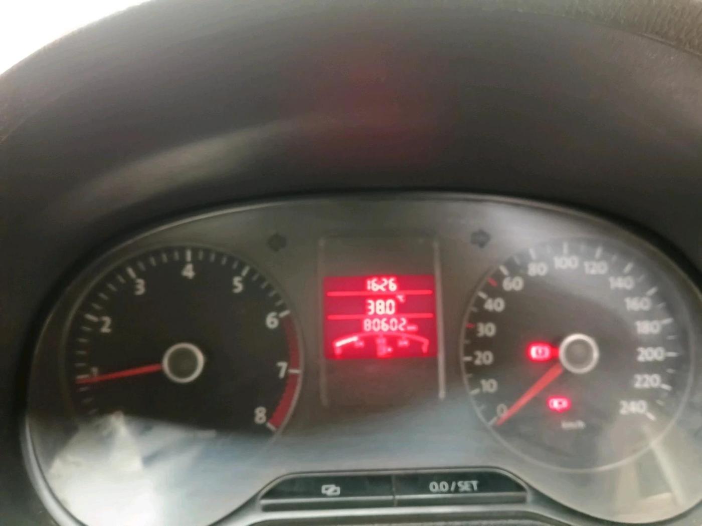 2011 Volkswagen Polo TRENDLINE 1.2L PETROL, Petrol, Manual, 80,602 km, interior