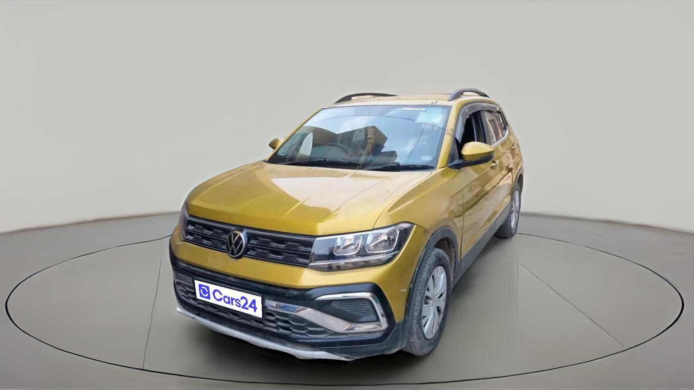 2022 Volkswagen TAIGUN COMFORTLINE 1.0 TSI MT, Petrol, Manual, 42,979 km, exterior