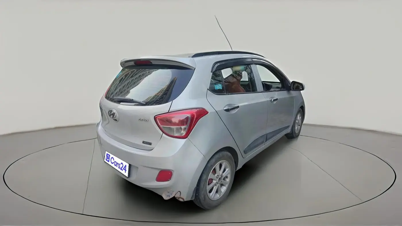 2014 Hyundai Grand i10 ASTA AT 1.2 KAPPA VTVT, CNG, Automatic, 1,05,729 km, exterior