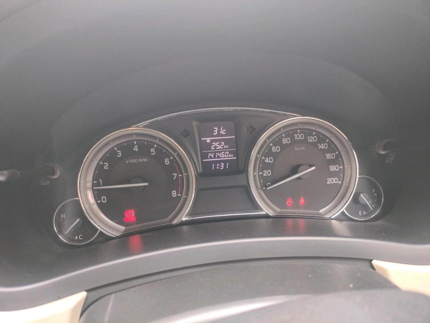 2017 Maruti Ciaz DELTA 1.4 MT PETROL, Petrol, Manual, 1,41,460 km, interior