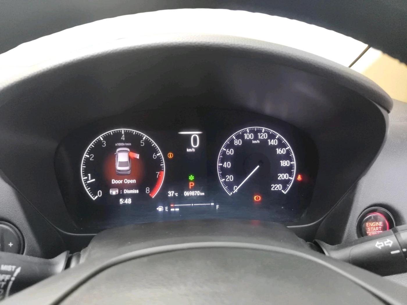 2020 Honda City 1.5L I-VTEC ZX CVT, Petrol, Automatic, 69,870 km, interior