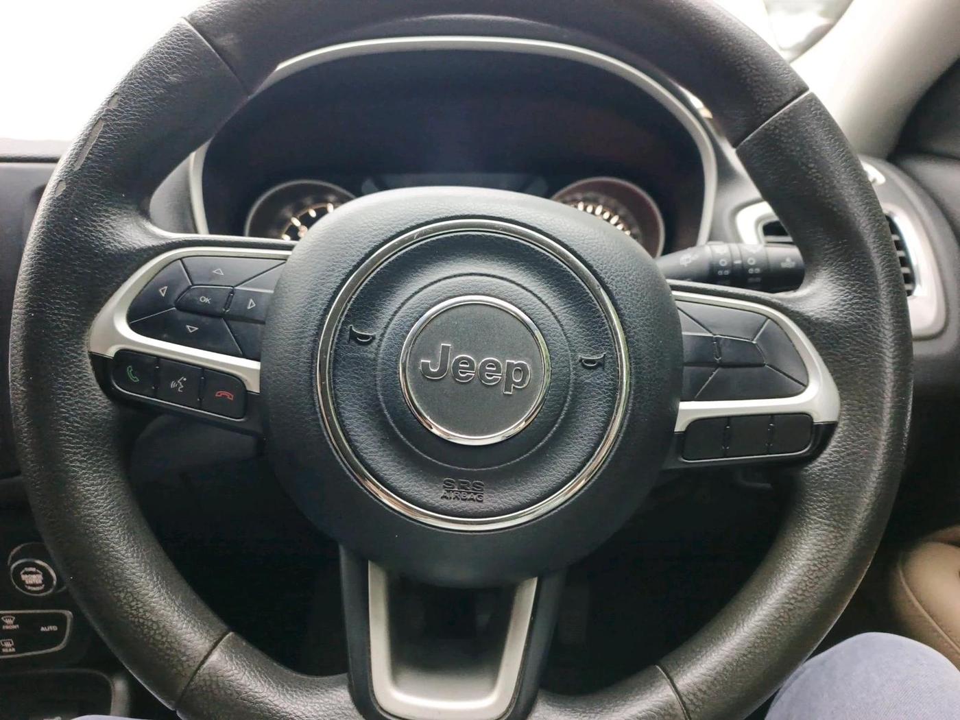 2018 Jeep Compass LONGITUDE (O) 2.0 DIESEL, Diesel, Manual, 1,29,363 km, interior