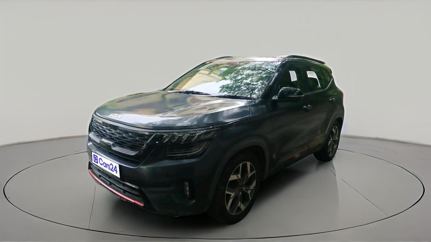 2022 KIA SELTOS X LINE 1.4 PETROL DCT, Petrol, Automatic, 64,526 km, exterior