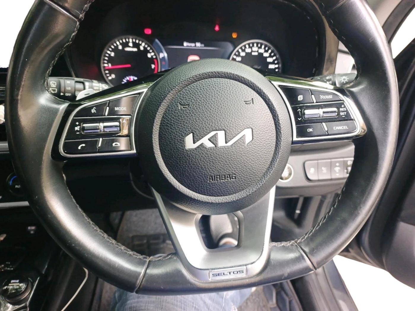 2022 KIA SELTOS X LINE 1.4 PETROL DCT, Petrol, Automatic, 64,526 km, interior