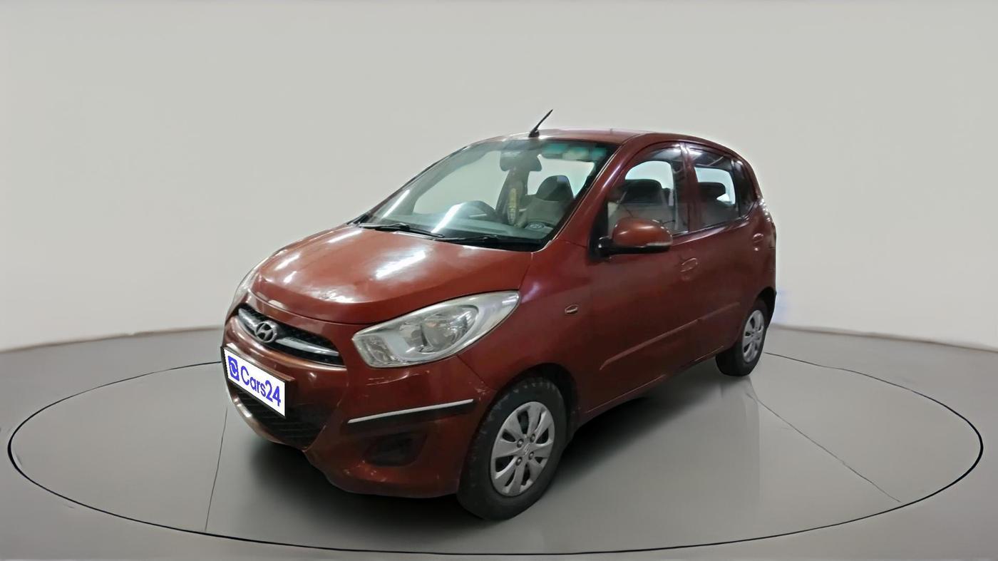 2011 Hyundai i10 SPORTZ 1.2 AT, Petrol, Automatic, 51,455 km, exterior
