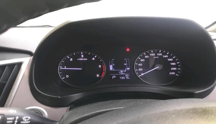 2018 Hyundai Creta SX AT 1.6 DIESEL, Diesel, Automatic, 73,519 km, interior