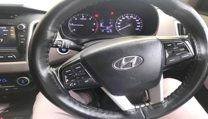 2018 Hyundai Creta SX AT 1.6 DIESEL, Diesel, Automatic, 73,519 km, interior