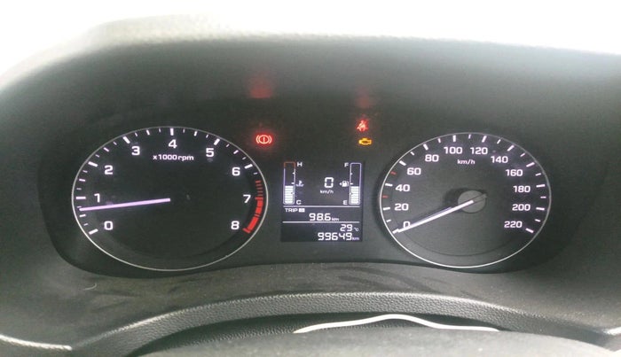 2018 Hyundai Creta SX PLUS 1.6 PETROL, Petrol, Manual, 99,649 km, interior