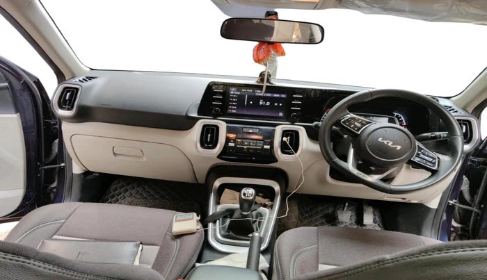 2022 KIA SONET HTX 1.0 IMT, Petrol, Manual, 18,385 km, interior