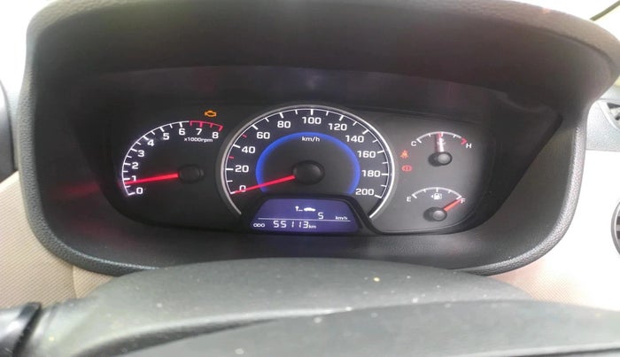 2017 Hyundai Grand i10 SPORTZ 1.2 KAPPA VTVT, CNG, Manual, 55,113 km, interior