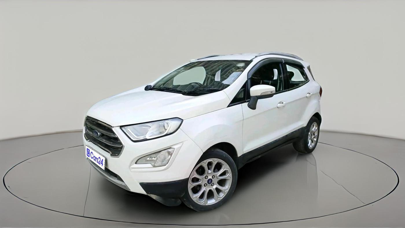2018 Ford Ecosport TITANIUM + 1.5L PETROL AT, Petrol, Automatic, 87,919 km, exterior