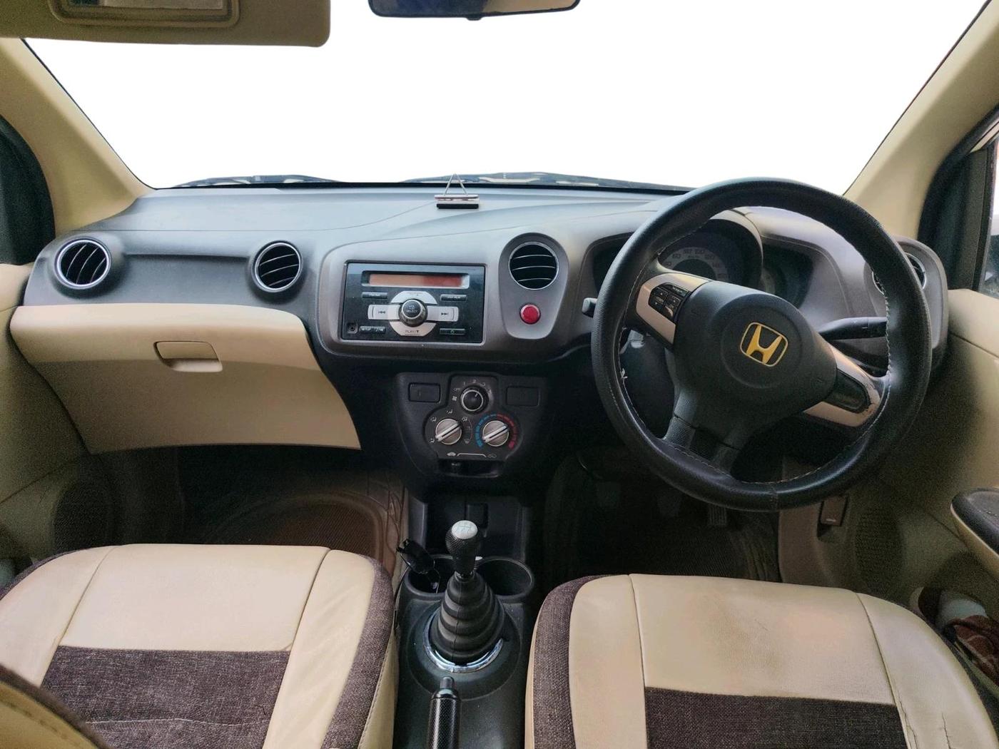 2012 Honda Brio S MT, Petrol, Manual, 86,876 km, interior
