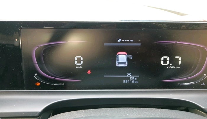 2023 KIA SELTOS  HTE 1.5 PETROL MT, Petrol, Manual, 55,119 km, interior