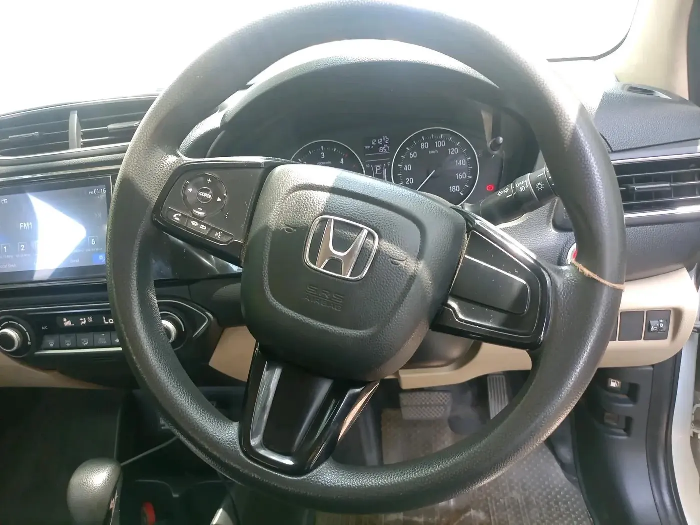 2019 Honda Amaze 1.5L I-DTEC VX CVT, Diesel, Automatic, 1,21,272 km, interior