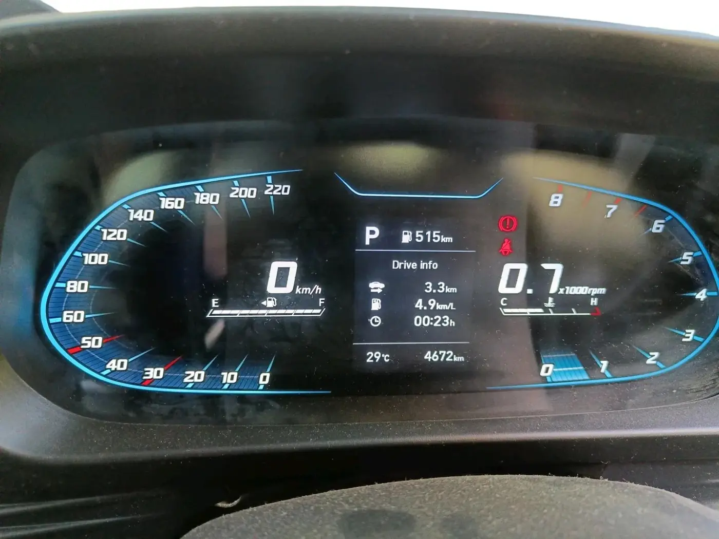 2024 Hyundai NEW I20 SPORTZ 1.2 IVT, Petrol, Automatic, 4,672 km, interior