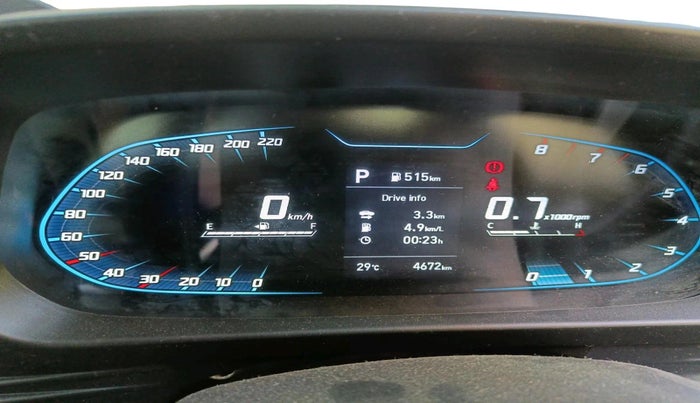 2024 Hyundai NEW I20 SPORTZ 1.2 IVT, Petrol, Automatic, 4,672 km, interior