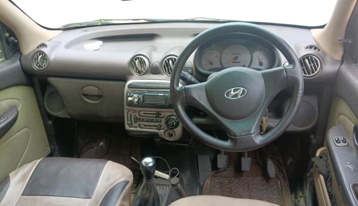 2011 Hyundai Santro Xing GL PLUS, CNG, Manual, 1,59,480 km, interior