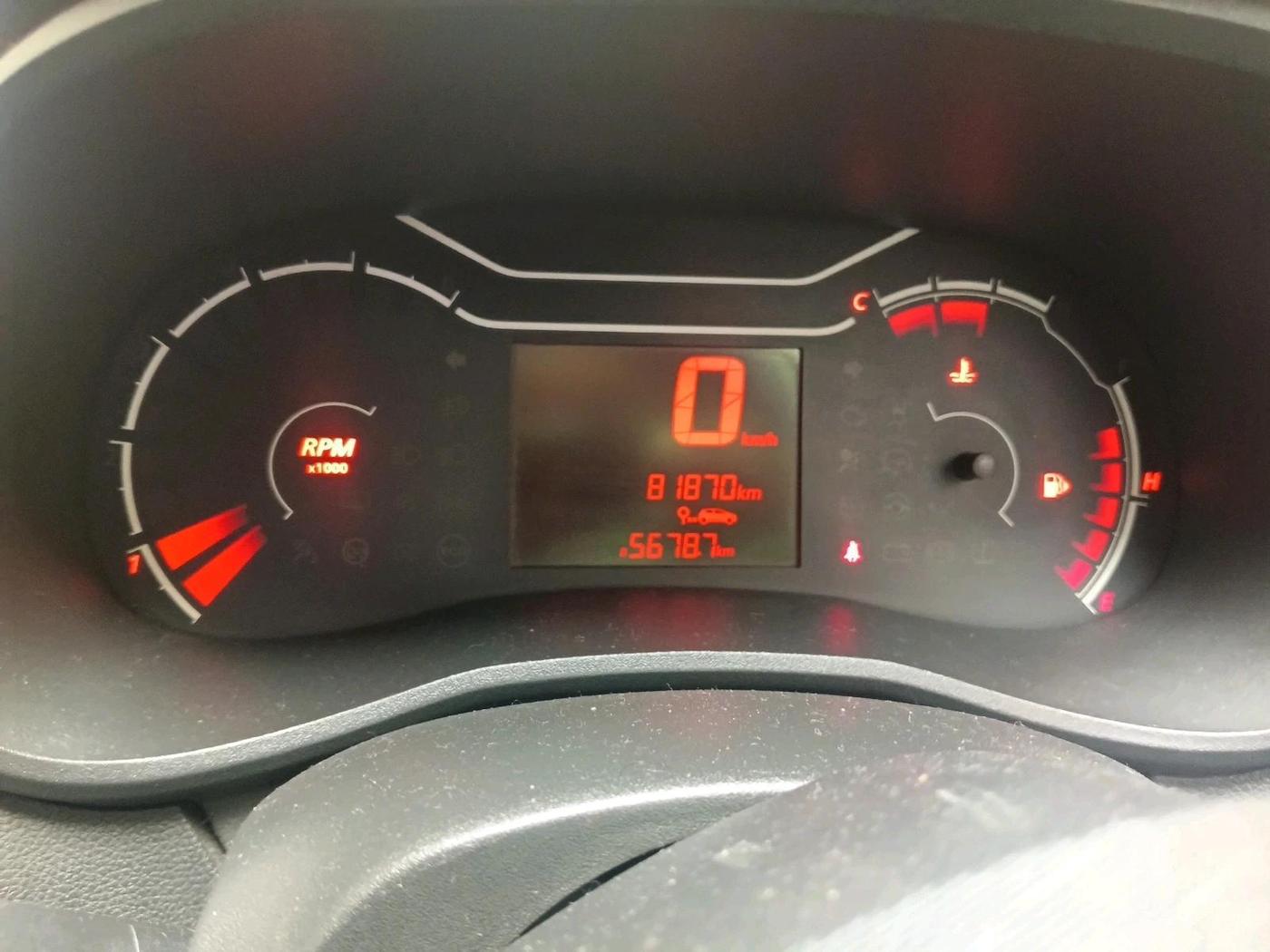 2020 Renault Kwid RXL, Petrol, Manual, 81,870 km, interior