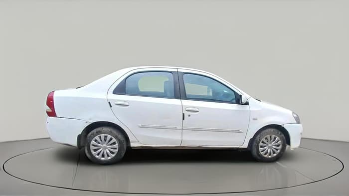 2013 Toyota Etios G, Petrol, Manual, 93,141 km, exterior