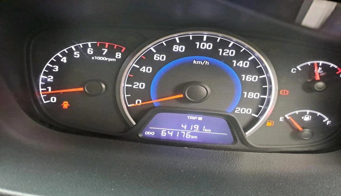 2018 Hyundai Grand i10 SPORTZ 1.2 KAPPA VTVT, Petrol, Manual, 64,177 km, interior