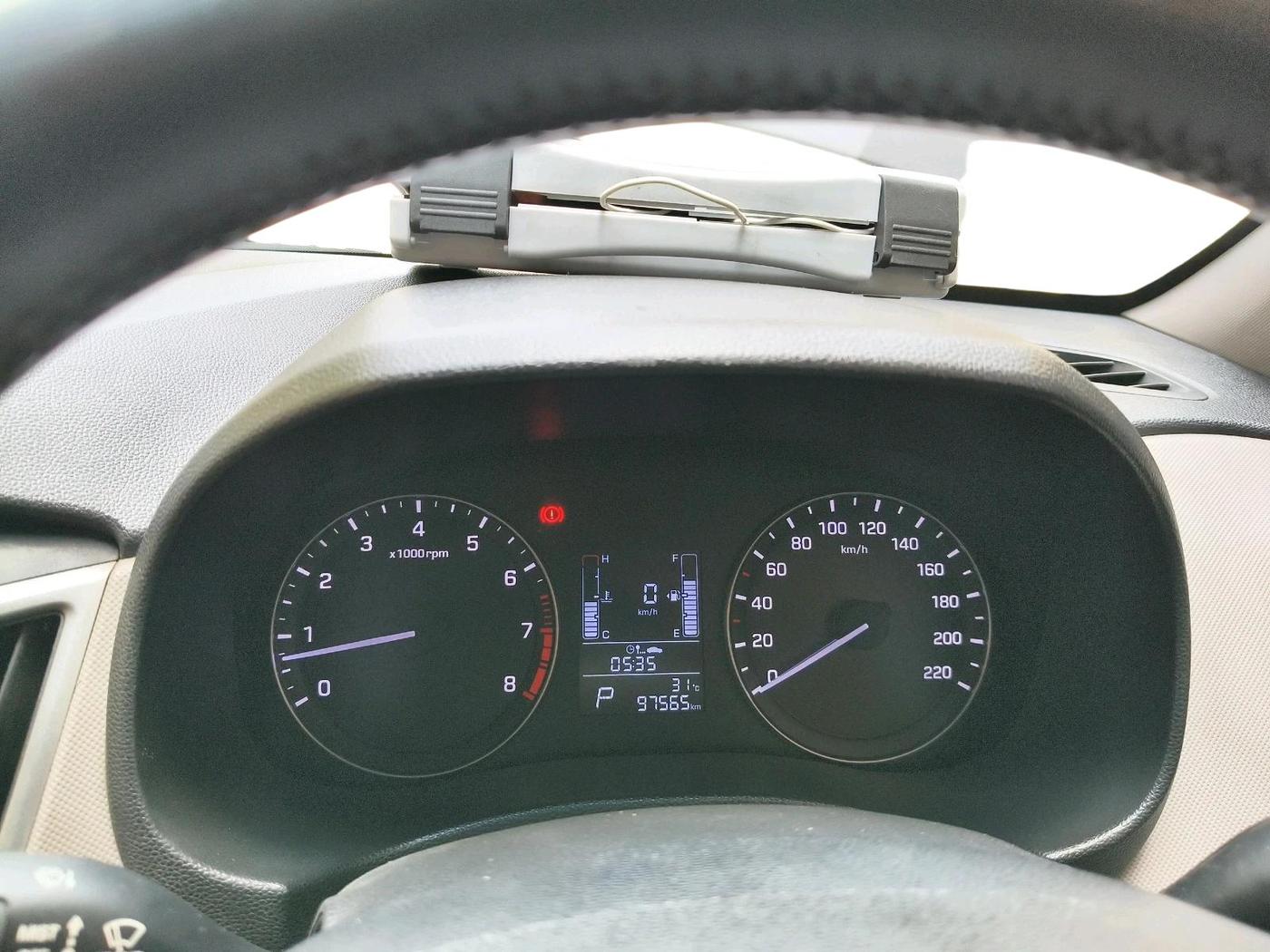 2016 Hyundai Creta SX PLUS AT 1.6 PETROL, Petrol, Automatic, 97,565 km, interior